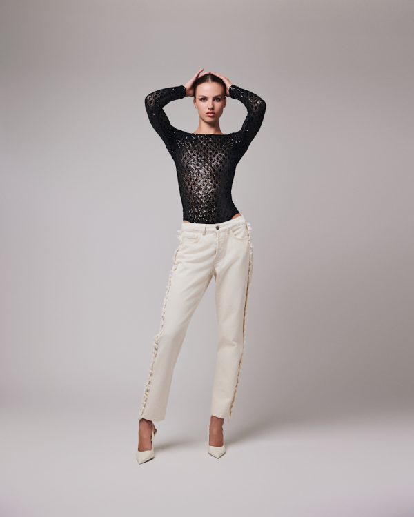 Iben_Terrence_Fringe_Jeans_Ecru_IB24041040