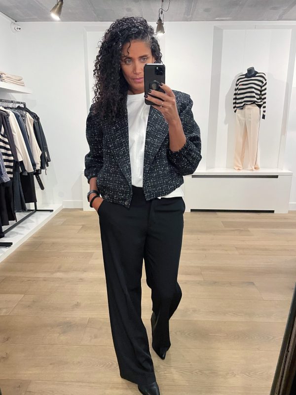 Homage-Tailored-Tweed-Jacket-H-CW25M73.BLACKMIX