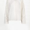 Dante6 Ulala embroidered blouse met gedetailleerd borduurwerk en een elegante pasvorm voor een vrouwelijke, verfijnde look