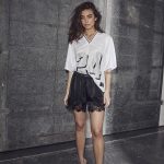 Zwarte Vivian lingerie short van Haute L'Amitié met delicate details en vrouwelijke pasvorm, stijlvolle en edgy dames short.