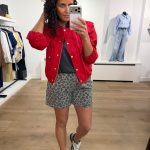 June grey cheetah short met animal print en comfortabele pasvorm voor een trendy en speelse uitstraling