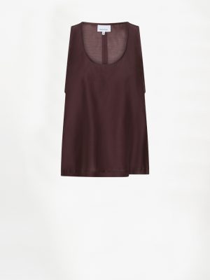 Dante6 Corin relaxed fit tanktop met minimalistisch design en comfortabele pasvorm, stijlvolle dames top voor een casual look.