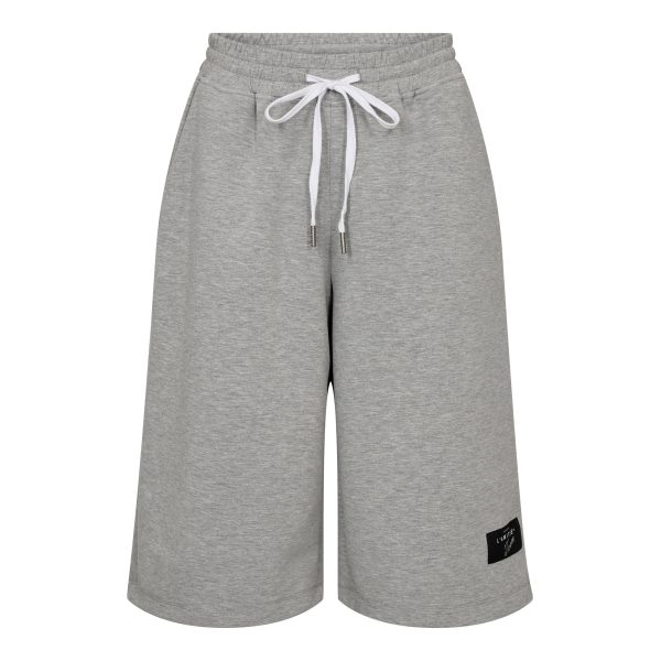 Maxi sweat bermuda van Haute L'Amitié met zachte stof en relaxte fit, casual en sportieve dames short.