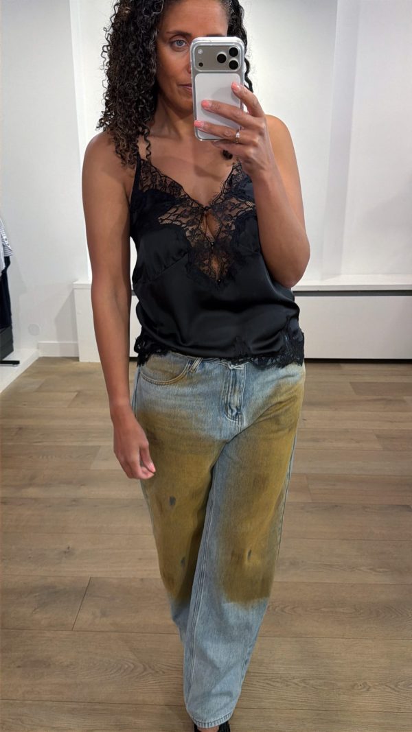 Haute L’Amitié Vivian Lingerie Top met fijne bandjes en elegante lingerie details voor een vrouwelijke en stijlvolle uitstraling