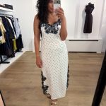 Co'Couture Ameli Dot Lace Dress met kanten details en subtiele dot structuur voor een elegante en vrouwelijke uitstraling
