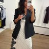 Co'Couture Ameli Dot Lace Dress met kanten details en subtiele dot structuur voor een elegante en vrouwelijke uitstraling