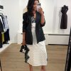 Co'Couture Ameli Dot Lace Dress met kanten details en subtiele dot structuur voor een elegante en vrouwelijke uitstraling