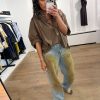 Tooday Cia oversized blouse met losse pasvorm en minimalistische uitstraling voor een moderne en comfortabele look