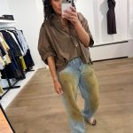 Tooday Cia oversized blouse met losse pasvorm en minimalistische uitstraling voor een moderne en comfortabele look