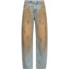 Haute L'Amitié Barrel Vintage Wash Flip Tall Jeans met barrel fit, hoge taille en vintage denim wassing, stijlvolle dames jeans met moderne uitstraling.