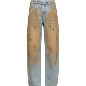 Haute L'Amitié Barrel Vintage Wash Flip Tall Jeans met barrel fit, hoge taille en vintage denim wassing, stijlvolle dames jeans met moderne uitstraling.