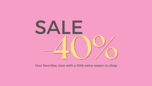 "Your favorites, now with a little extra reason to shop.