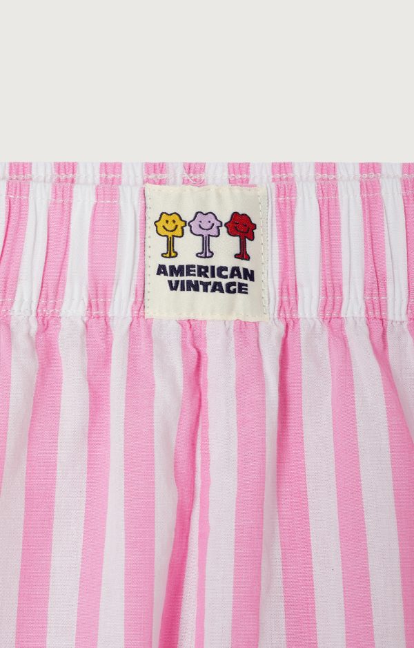 American Vintage Vextown short met relaxte pasvorm en luchtige stof, comfortabele dames short voor een casual zomerse look.