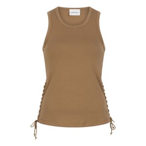 Love Stories Bella Tank Top met aansluitende pasvorm en zachte stof, stijlvolle dames tanktop voor een casual en veelzijdige look.