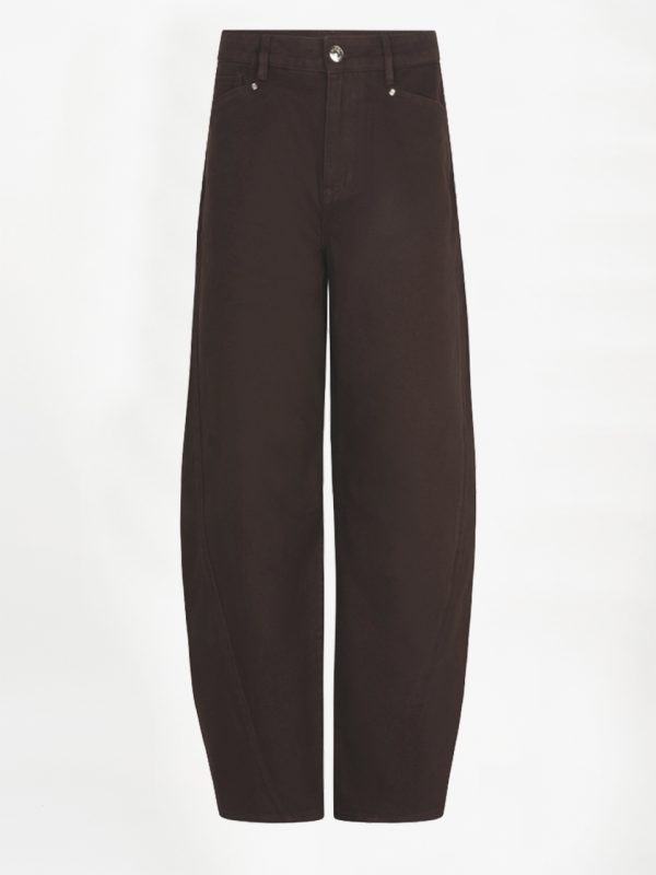 Dante6 Brave Barrel Leg Jeans, dames jeans met moderne barrel fit en stoere eigentijdse denim uitstraling.
