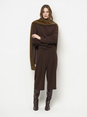 Dante6 Tresor Culotte, elegante damesbroek met wide-leg culotte pasvorm en moderne vrouwelijke uitstraling.