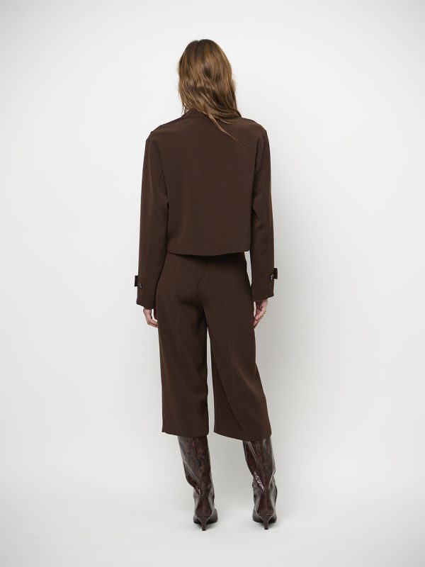 Dante6 Tresor Culotte, elegante damesbroek met wide-leg culotte pasvorm en moderne vrouwelijke uitstraling.