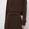 Dante6 Tresor Culotte, elegante damesbroek met wide-leg culotte pasvorm en moderne vrouwelijke uitstraling.