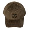 Co’Couture SachiCC Cord Cap 500243, corduroy dames cap met ribstructuur en subtiel geborduurd logo.