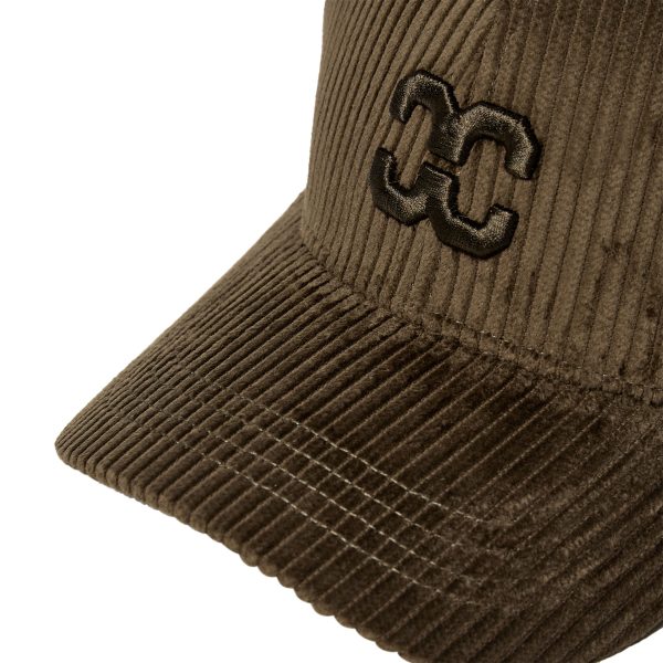 Co’Couture SachiCC Cord Cap 500243, corduroy dames cap met ribstructuur en subtiel geborduurd logo.