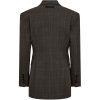 Haute-L-Amitié-Premiere-Waist-Fit-Check-Blazer-HL10844_Mocca Haute L'Amitié Premiere Waist Fit Check Blazer, geruite damesblazer met getailleerde pasvorm en vrouwelijke uitstraling.