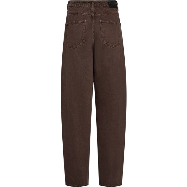 Haute L'Amitié Uni Mid Rise Tall Jeans HL10873, damesjeans met mid rise taille en extra lange Tall pasvorm.