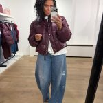 Homage Bowie Extra Wide Barrel Jeans Destroys, damesjeans met extra wijde barrel fit en stoere destroyed details.