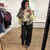 Dante6 Lunetta Check Cape Coat, geruite damesjas met cape silhouet en moderne oversized uitstraling.