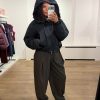 Co’Couture RilloCC Puffer Jacket 500154 in Black, zwarte gewatteerde dames puffer met hoge kraag, capuchon en ritssluiting.