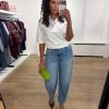 ISIMG-813645 Homage to Denim Amber Balloon Jeans With Studs H-CW26M08, dames balloon jeans met stoere studs en moderne pasvorm.
