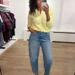 Homage to Denim Amber Balloon Jeans With Studs H-CW26M08, dames balloon jeans met stoere studs en moderne pasvorm.