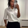 Co’Couture ZengaCC Polo Tee 500242 in White, witte dames polo met korte mouwen en klassieke polokraag.