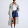 Love Stories James Boxershort-Style Shorts in Dark Blue, katoenen dames short met elastische tailleband en losse pasvorm.