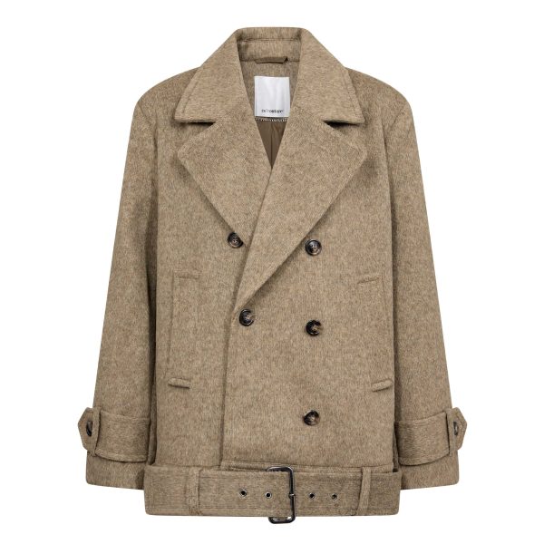 Co'Couture Beela CC Jacket in Olive: stoer olijfgroen damesjack met oversized fit en opvallende details. Shop de nieuwste Co'Couture collectie bij ALT ID.