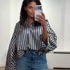 Aímée-The-Label-OsloW6-Blouse-Blue-Stripe