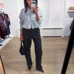 Haute L'Amitié Maxi Crop Zip Sweat HL10880 in Grey Melange, grijs cropped dames sweatvest met oversized fit, ritssluiting en logo op de borst.