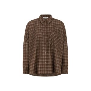 Tooday Dina Oversize Shirt TD326-106-506, oversized damesblouse met ruime en relaxte pasvorm.